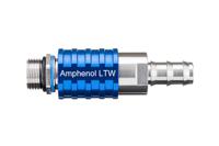 sqd06-sbdn-pafm-be001 Amphenol Industrial Connector, Push Pull, 3/4 in Connector, Socket, Female, SQD06 Series