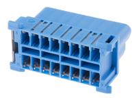 1418984-1 TE Connectivity, MICRODOT Automotive Connector Socket Blue Cable Mount 16 Way