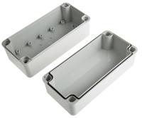 pc-d-85-g-enclosure Fibox Piccolo Series Grey Polycarbonate Enclosure, IP66, IP67, Grey Lid, 170 x 80 x 85mm