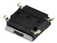 b3fs-1005 Omron IP00 Tactile Switch, SPST 50 mA @ 24 V dc 0.5mm Through Hole