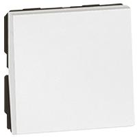 5-720-35 Legrand White Rocker Light Switch, 2 Way, Arteor