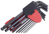 1499mm Teng Tools 9 piece L Shape Metric Hex Key Set, 1.5 → 10mm
