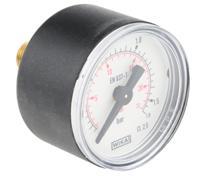 7833462 WIKA Analogue Pressure Gauge 1.6bar Back Entry 40mm Outside Diameter