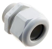 19000005190 HARTING Han CGM-P Series Grey Thermoplastic Cable Gland, M25 Thread, 9mm min., 16mm max., IP68
