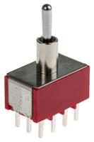 734-7012 RS PRO Toggle Switch, PCB Mount, On-On-On, 4PDT, Through Hole Terminal