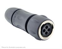 utgx6jc104s Souriau Sunbank by Eaton Circular Connector, 4 Contacts, Cable, Standard Connector, Plug, Female, IP68, IP69K, UTGX