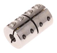 mclx-6-6-ss Ruland MCLX-6-6-SS Rigid Shaft Coupling, 18mm Outside Diameter