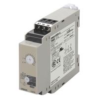 h3dk-g-24-240vacdc Omron DIN Rail Mount Timer Relay, 24-240V ac/dc, 2-Contact, 1 → 120s, 1-Function, DPDT