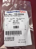 130-00006-textie-1m-pa66pp-gy HellermannTyton Cable Tie, Hook and Loop, 1m x 12.5 mm, Grey PA (Loop), PP (Hook), Pk-1