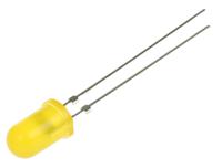 tlhy5400 Vishay3 V Yellow LED 5mm Through Hole, TLHY5400