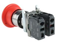 xb4bt845 Schneider Electric Harmony XB4 Series Pull Release Emergency Stop Push Button, Panel Mount, 22mm Cutout, SPDT