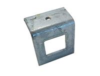 176-6898 RS PRO Galvanised Hot Dipped Galvanised Beam Clamp, Fits Channel Size 41mm