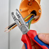 13-42-165 Knipex Combination Pliers, 165 mm Overall, Straight Tip