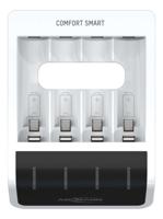 1001-0092 Ansmann Comfort Smart Battery Charger For NiMH AA, AAA 4 Cell 1.2V 400mA