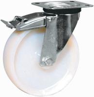 18771-fr LAG Braked Swivel Castor Wheel, 200kg Capacity, 150mm Wheel