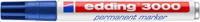 4-3000003 Edding Broad Tip Blue Marker Pen