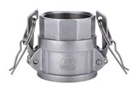 307-257 RS PRO Hose Connector, Straight Camlock Coupling, G 1-1/2in 1-1/2in ID, 17 bar