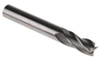 s904100 Dormer End Mill, 10mm Cutter, Solid Carbide, 10 mm Shank, 22mm Cut Length