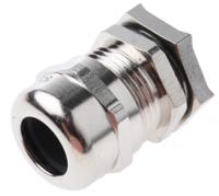 5210323053112230 Lapp SKINTOP Series Metallic Nickel Plated Brass Cable Gland, PG13.5 Thread, 5mm min., 12mm max., IP68