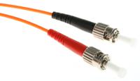 536-7487 RS PRO LC to ST Simplex Multi Mode OM1 Fibre Optic Cable, 62.5/125μm, Orange, 5m