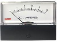 186-2528 RS PRO Analogue Panel Ammeter 5 (Input)A DC, 76mm x 74mm, ±1.5 % Moving Coil