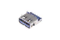 692121230100 Wurth Elektronik Right Angle, Through Hole, Socket Type A 3.0 USB Connector