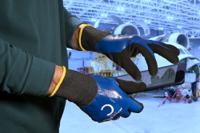 34574000 Mapa KRYTECH 574 Black, Blue High Density Polyethylene Fibre, Textile Support Nitrile Puncture & Tear Resistant Gloves,