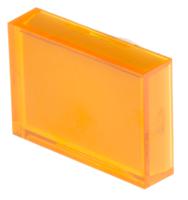 745-2521 RS PRO Orange Rectangular Push Button Lens for Use with ADA16 Series