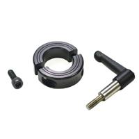 lv-msp-12-f Ruland Shaft Collar, Two Piece, Quick Clamp, Bore 12mm, OD 28mm, W 13mm, 1215 Lead-Free Carbon Steel