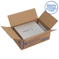 8971 Kimberly Clark Stainless Steel Silver Wall Mounting Paper Towel Dispenser, 118mm x 349mm x 237mm