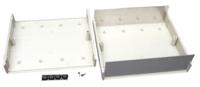 1598dgy Hammond 1598 Grey Flame Retardant ABS Instrument Case, 180 x 206 x 64mm