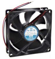 541-5075 RS PRO Axial Fan, 12 V dc, DC Operation, 74.8m³/h, 2W, 150mA Max, 92.5 x 92.5 x 25mm