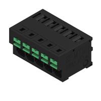 2913630000 Weidmüller OMNIMATE4.0 Series PCB Terminal, 5-Contact, 5mm Pitch, PCB Mount, 1-Row, Snap In Termination