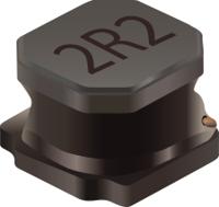 srn5040-3r3m Bourns, SRN5040, 5040 Yes Surface Mount Inductor with a Ferrite Core, 3.3 μH Semi Shielded 20 % 3.3 A Idc Q:20