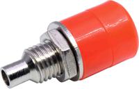 208-0298 RS PRO Red Female Banana Socket, 4 mm Connector, Solder Termination, 24A, 30V, Nickel Plating
