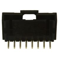 705530112 Molex SL Series Right Angle Through Hole PCB Header, 8 Contact(s), 2.54 mm Pitch, 1 Row, Shrouded