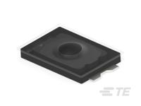2425753-1 TE Connectivity Black Cap Tactile Switch, SPST 20mA 0.85mm Surface Mount