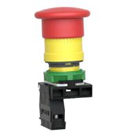 xb5at842 Schneider Electric Harmony XB5 Series Pull Release Emergency Stop Push Button, Panel Mount, 22mm Cutout, 1NC, IP66