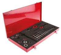 l120-10m Dormer 27-Piece HSS Thread Tap & Die Set, M3 - M10 Taps, M3 - M10 Dies