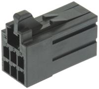 1-1318119-3 TE Connectivity, Dynamic 2000 Female Connector Housing, 2.5mm Pitch, 6 Way, 2 Row