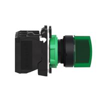 xb5ak133b5 Schneider Electric Knob Selector Switch - (SPDT) 22mm Cutout Diameter, Illuminated 3 Positions