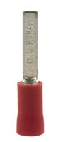178-7245 RS PRO Insulated Crimp Blade Terminal 14mm Blade Length, 0.5mm² to 1.5mm², 22AWG to 16AWG, Red