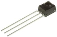 tsop4840 Vishay TSOP4840, 40kHz IR Receiver, 950nm, 45m Range, Through Hole, 6 x 5.6 x 6.95mm