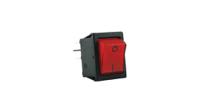 rnd-210-00712 RND Illuminated 2NO, On-Off Rocker Switch Panel Mount