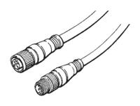 2tla020056r3000-m12-c63 ABB Jokab Female 8 way Threaded to Sensor Actuator Cable, 6 m
