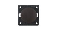 936712501 Berker Brown Push Button Light Switch, 1 Gang, INTEGRO