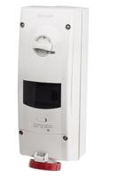 5681686-rw Scame, ADVANCE 2 IP67 Red Wall Mount 3P + E RCD Industrial Power Connector Socket, Rated At 16A, 415 V