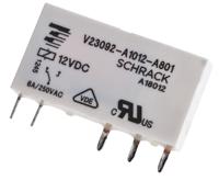 v23092a1012a801 TE Connectivity PCB Mount Power Relay, 12V dc Coil, 6A Switching Current, SPDT