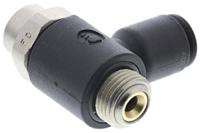 7011-06-10 Legris 7011 Series Tube Flow Regulator, 6mm Tube Inlet Port x G 1/8 Male Outlet Port