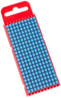 561-01666-wic1-6-pa66-bu HellermannTyton WIC1 Snap On Cable Markers, Blue, Pre-printed "6", 2 → 2.8mm Cable, 561-01666 WIC1-6-PA66-BU